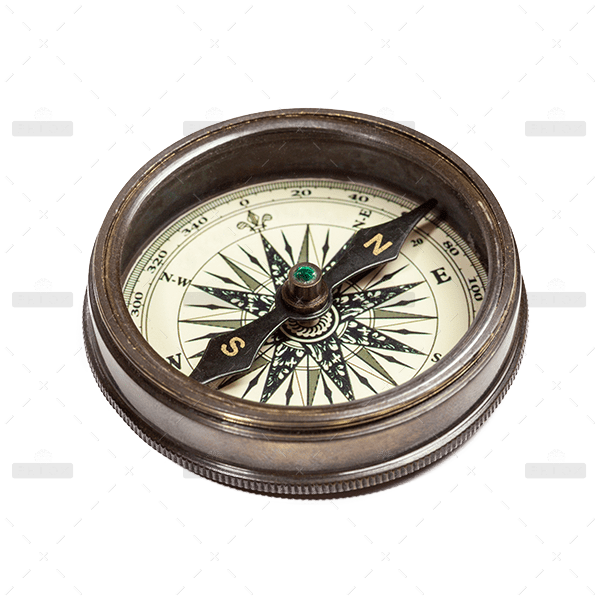 old vintage compass